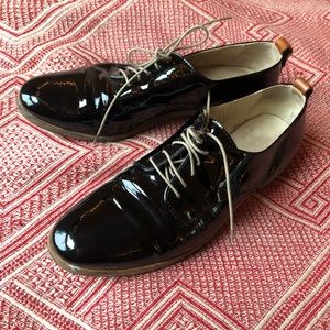 Patent Leather AGL oxfords